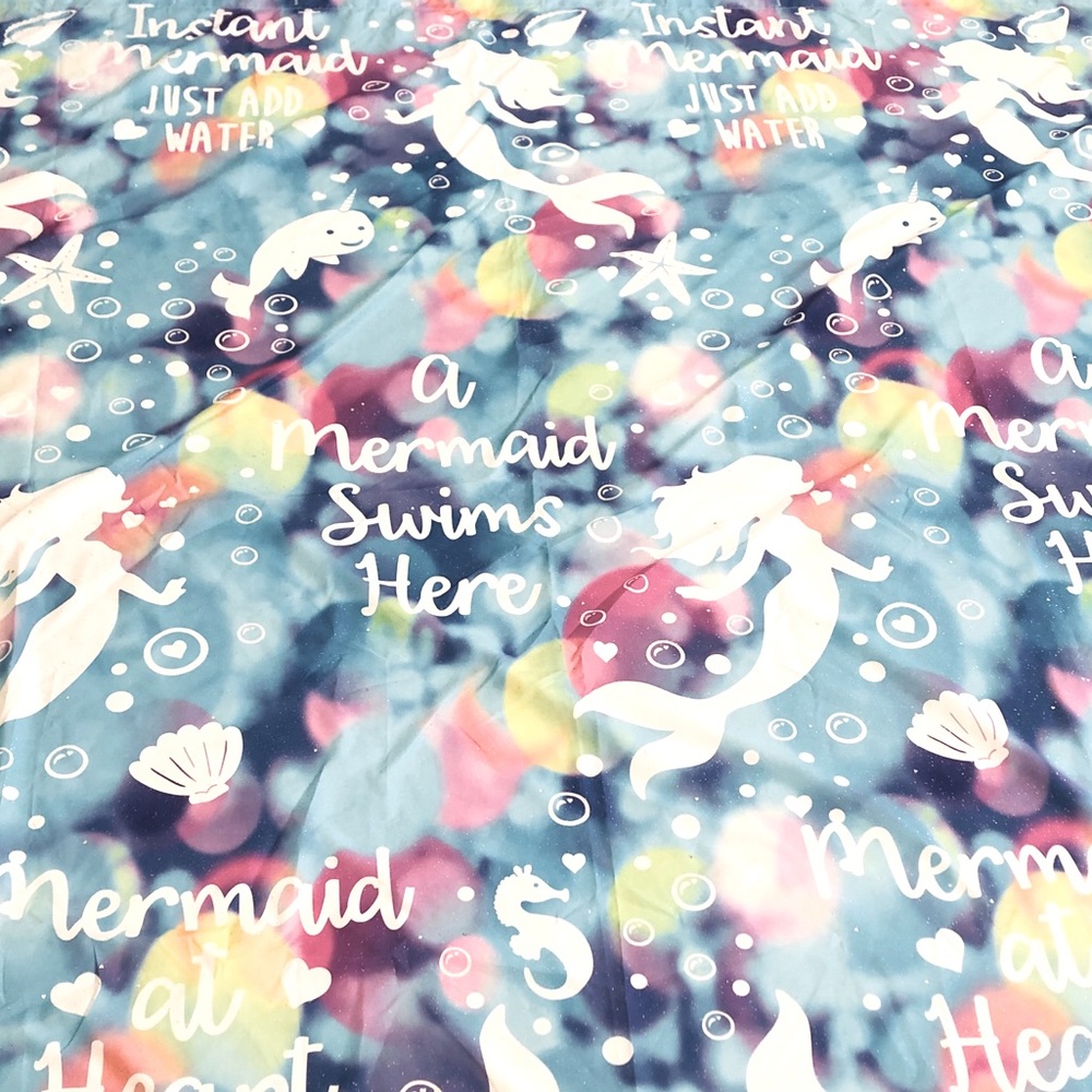 JUSTICE Mystical MERMAID 🧜‍♀️ Shower Curtain